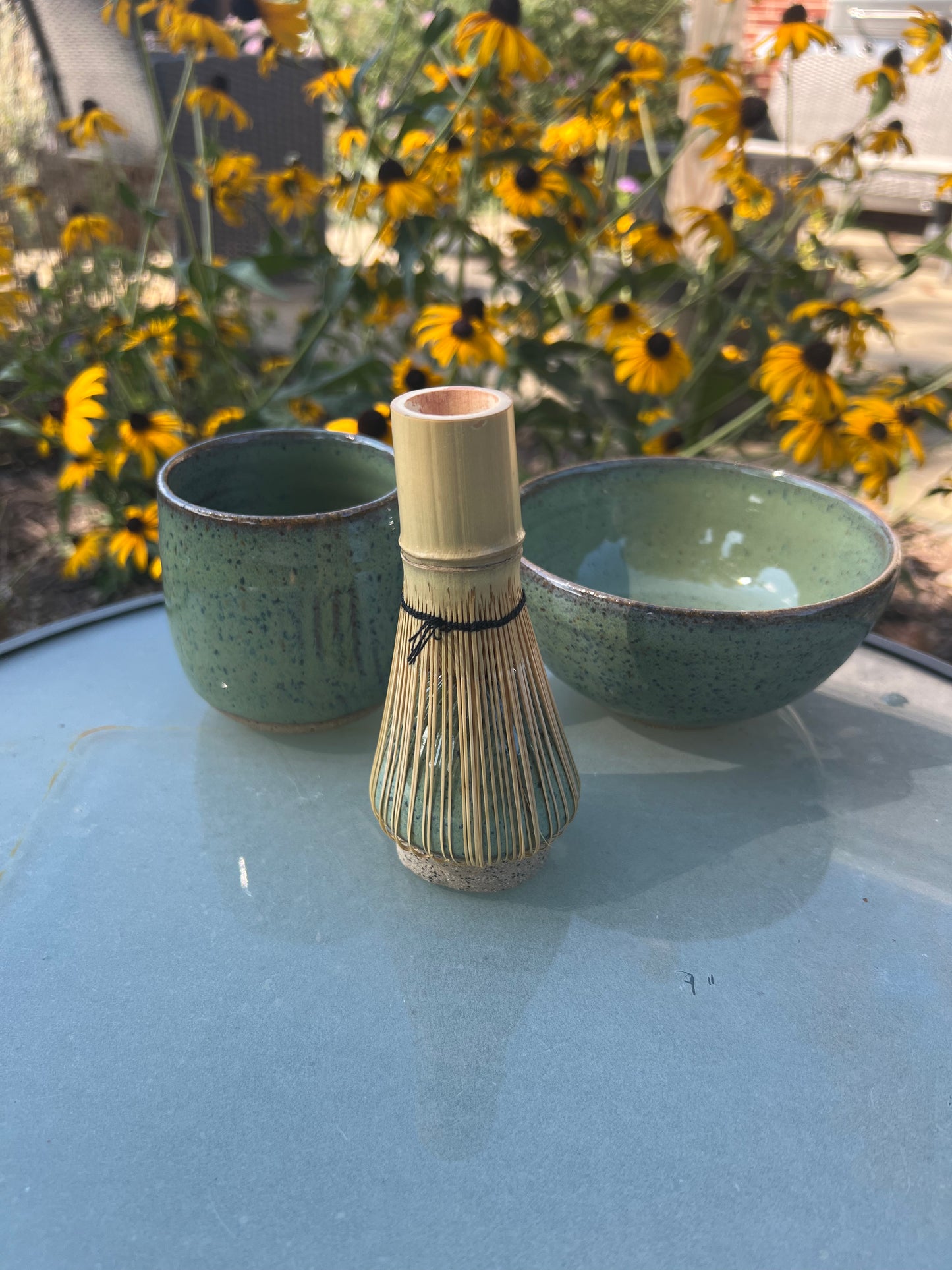 Speckled Matcha set